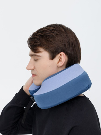 Дорожная подушка Piligrim, голубая