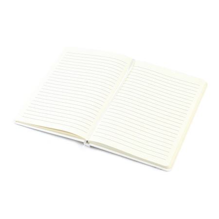 Блокнот A5 Monte в твёрдом переплёте, белый