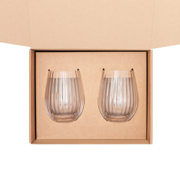 Подарочный набор 2 стакана для воды Blanche