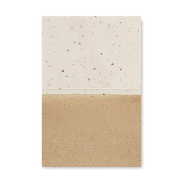 Блок стикеров с семенами