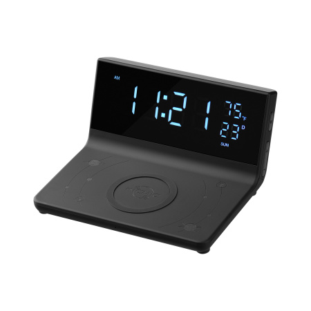 Зарядная станция с часами 15W Zenith