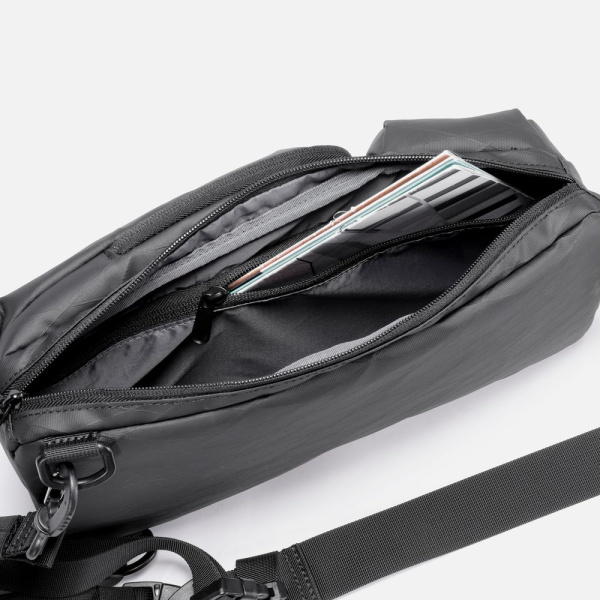 Рюкзак на одно плечо Jekko, черный