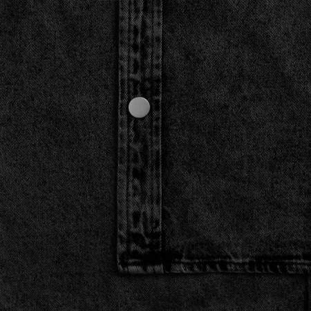 Куртка джинсовая O3, черная, размер 3XL/4XL