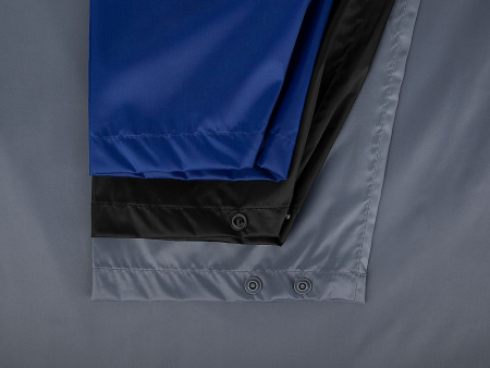 Дождевик-анорак R1, черный, размер XL/XXL