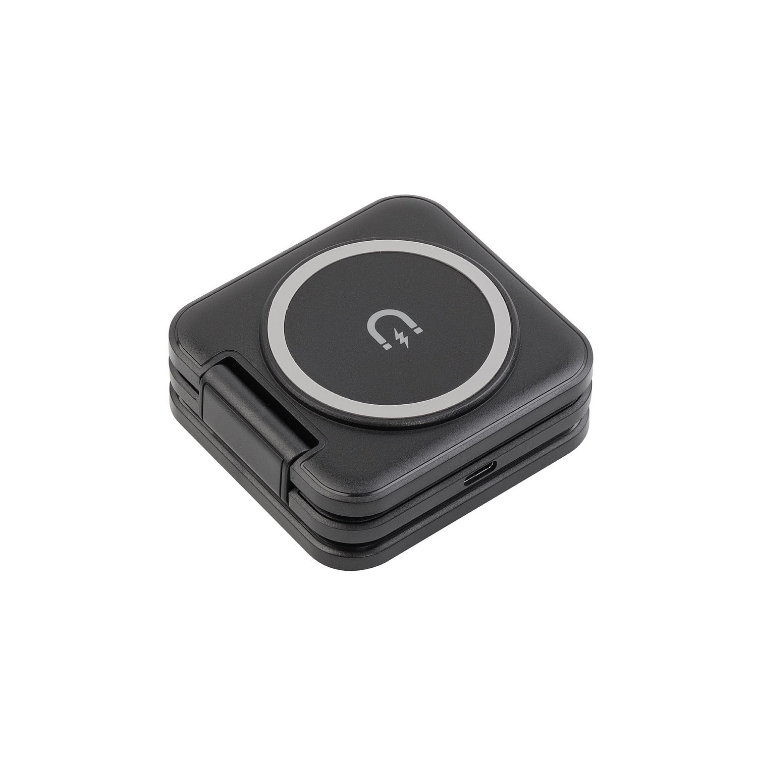 Складная беспроводная (15W) зарядная станция "Flip" с MagSafe Складная беспроводная (15W) зарядная станция "Flip" с MagSafe