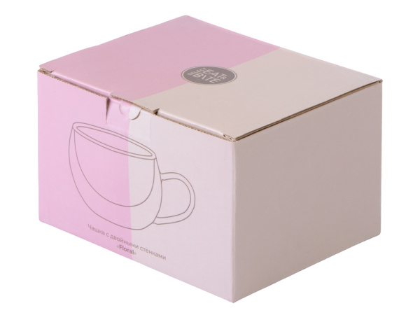 Чашка с двойными стенками Floral