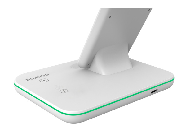 Беспроводное зарядное устройство для гаджетов 3-в-1 с технологией QI WS-303, 15 Вт Беспроводное зарядное устройство для гаджетов 3-в-1 с технологией QI WS-303, 15 Вт