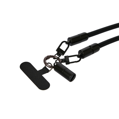 Кабель-ланьярд Voltrix, черный