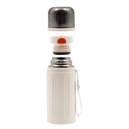 Термос Groove (слоновая кость)