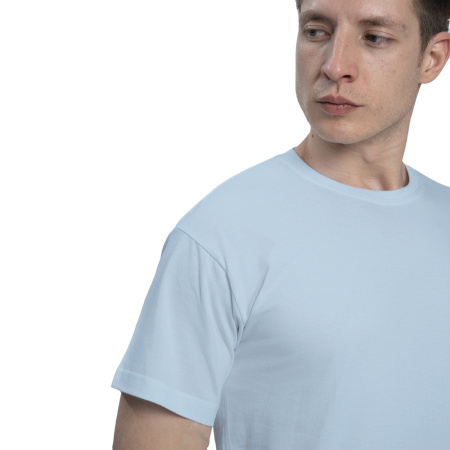 Футболка MODERN МУЖ 155г О-ворот св.голубой S