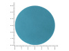 ПАТЧ КРУГ nubuk (голубой) 6,0 х 6,0 см