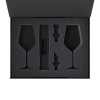 Ложемент под 2 бокала для вина + набор для вина Сакраменто (Sacramento) в большую коробку-трансформер (арт. 695722)