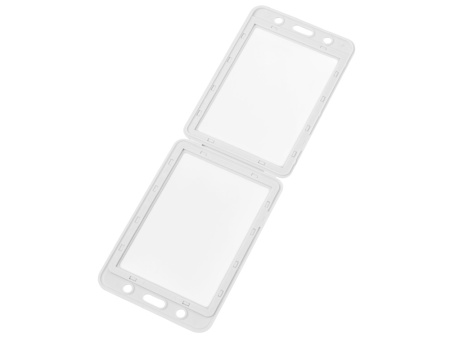 Держатель для бейджа Haven Transparent, белый