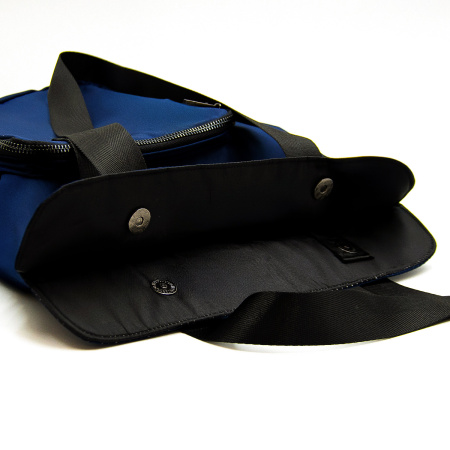 Шоппер Superbag Pocket (темно-синий с черным)