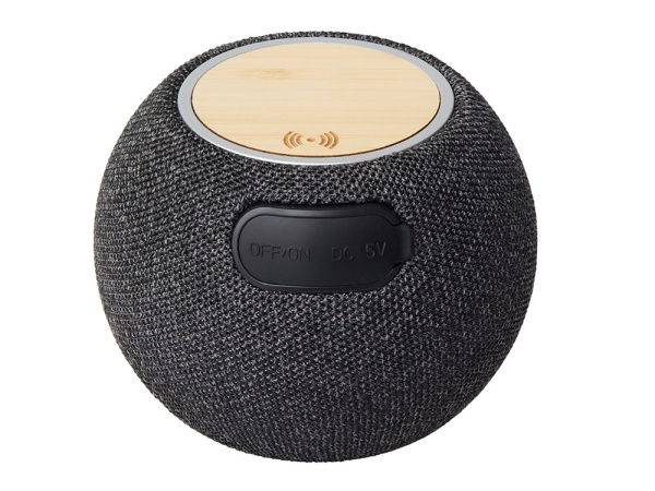 Портативная колонка с беспроводной зарядкой Ареа, 5 Вт