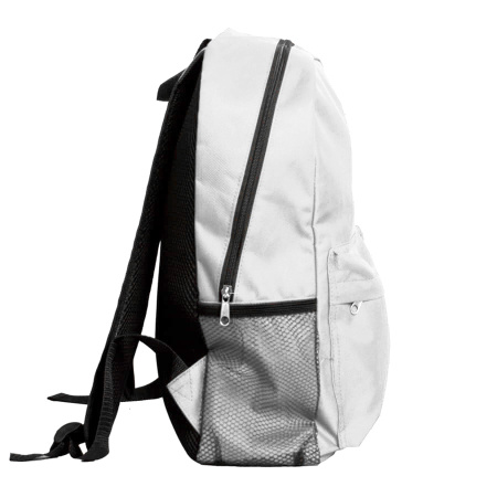 Рюкзак водостойкий "DISCO", белый, 41 x 30 x11 см, 100% полиэстер 600D