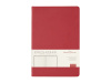 Ежедневник недатированный А5 Megapolis Nappa, бордовый