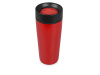 Кружка с термоизоляцией на 450 мл, красный