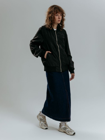 Бомбер Wigton, черный, размер 3XL