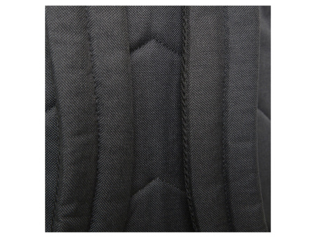 Рюкзак TORBER ГРАФФИТИ, черный с карманом коричневого цвета, полиэстер меланж, 42 х 29 x 19 см