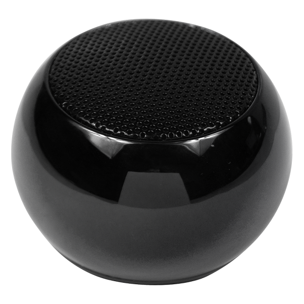 Колонка беспроводная  MyTone Mini Sound Print Sample, черная металлик