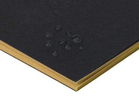 Блокнот Monet, гибкая обложка A5 из моющегося крафта, 32 листа, черный