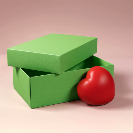 Коробка картонная, "COLOR" 11,5*6*17 см;черный