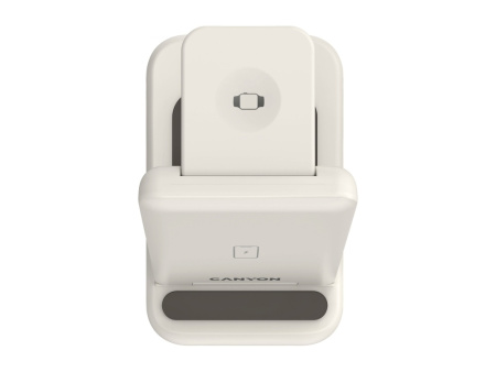 Беспроводное зарядное устройство 3-в-1 CANYON WS-304 (CNS-WCS304B), 15W, бежевый Беспроводное зарядное устройство 3-в-1 CANYON WS-304 (CNS-WCS304B), 15W, бежевый