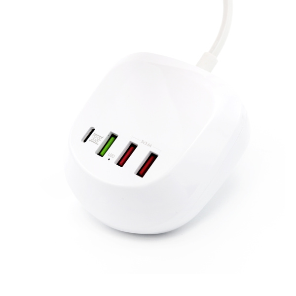 Универсальное зарядное устройство Stoun, белый Универсальное зарядное устройство Stoun, белый