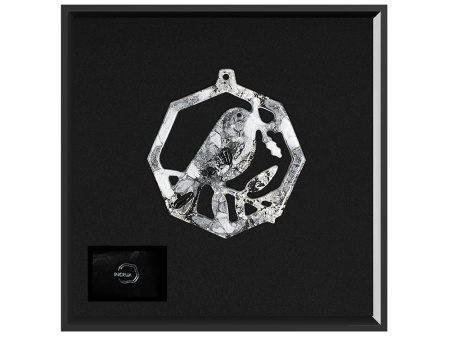 Елочные игрушки (Снегирь) Обсидиан