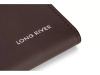 Бумажник Клайд, коричневый