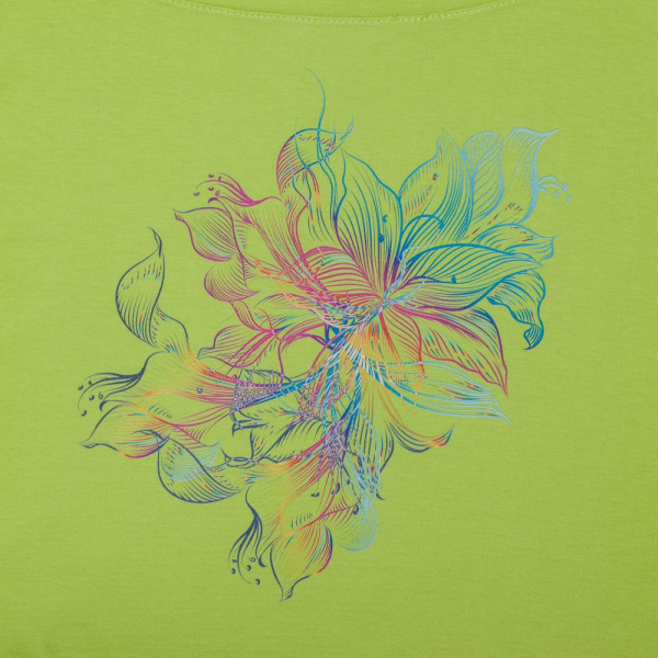 Футболка женская Vibrance, зеленое яблоко, размер S