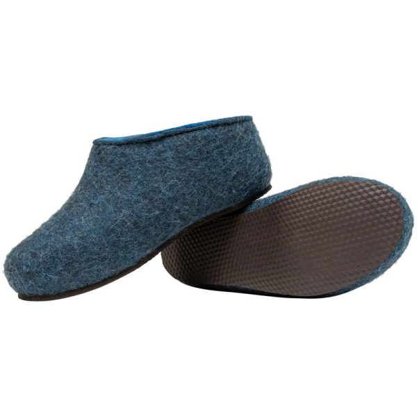 Домашние валенки Cant, темно-синие (индиго), размер 38