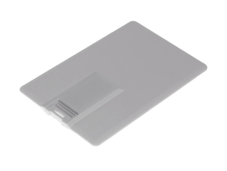 Флешка Визитка на 16 Гб, белый