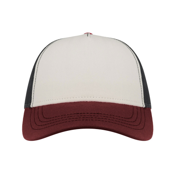 Бейсболка RAPPER CANVAS-S, 5 клиньев, пластиковая застёжка