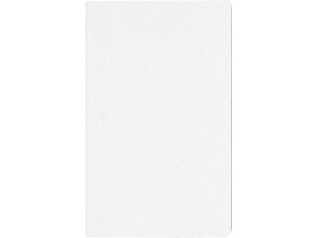 Блокнот Fabia с переплетом, изготовленный из рубленой бумаги, белый