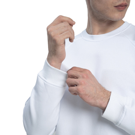 New Gen свитшот 300 г/м2 3-нитка с начесом белый XS