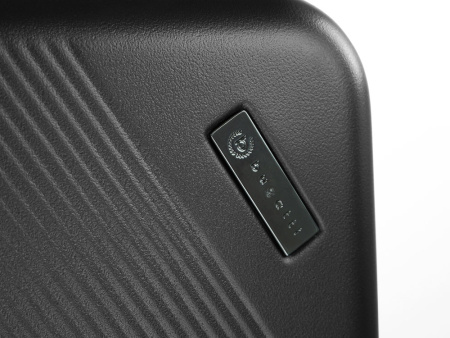 Чемодан BUGATTI КАЛЛИСТО | KALLISTO, чёрный, АБС-пластик, 50,5х30,5х74 см, 100 л