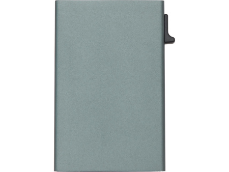 Картхолдер Florence с RFID- защитой из алюминия, цвет оружейной стали