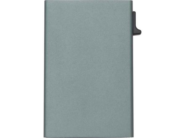 Картхолдер Florence с RFID- защитой из алюминия, цвет оружейной стали