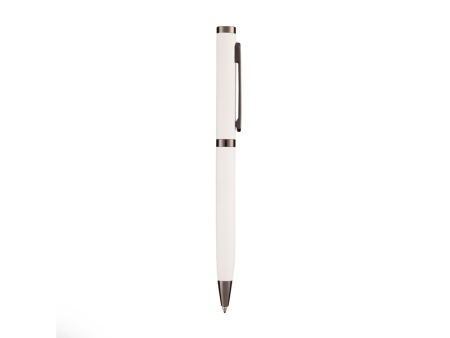 Ручка Firenze шариковая автоматическая софт-тач, белая