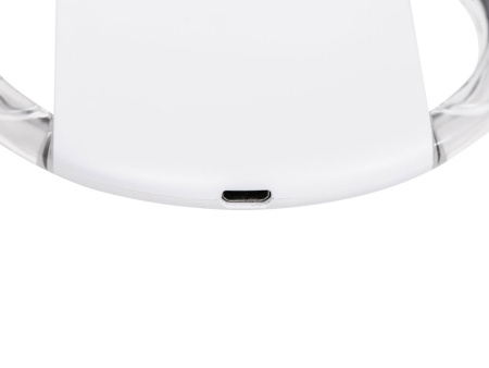 Беспроводное зарядное устройство Cos, 5 Вт, белый Беспроводное зарядное устройство Cos, 5 Вт, белый