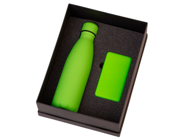 Подарочный набор COLOR IT с термобутылкой и повербанком