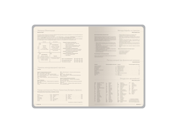 Ежедневник А5 датированный Megapolis Loft на 2026