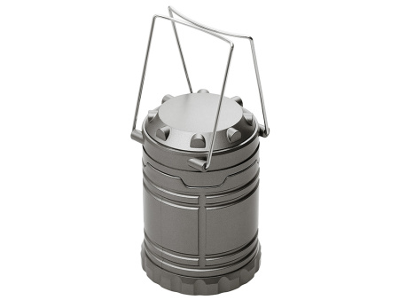 Туристический фонарь с эффектом пламени Beacon, серый