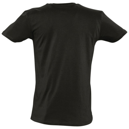 Футболка мужская с глубоким V-обр. вырезом Master 150, черная, размер XXL