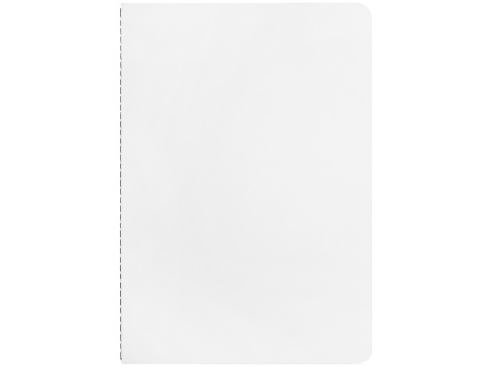 Бизнес-тетрадь А5 Pragmatic Contrast, 40 листов в клетку, белый с черным срезом