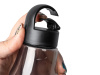 Бутылка Basti с пластиковым корпусом и пробковым дном, черный