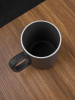 Кружка Mugful, темно-серая (графитовая)