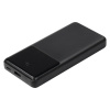 Внешний аккумулятор (powerbank)  «Stream 10»,  10 000 mAH, с двумя зарядными шнурами,  22,5W (Ватт)  super fast charge, Power Delivery (PD) 25.5W (dfnn),  c цифровым дисплеем для контроля заряда, черный